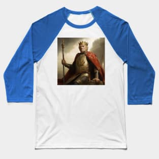 Trump as King - Tshirt Design Baseball T-Shirt